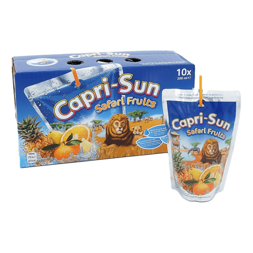 Capri Sun Safari Fruit Pack Funstuffstore