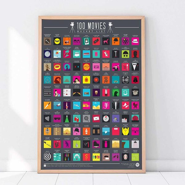 100 Movies Bucket List Skraptavla