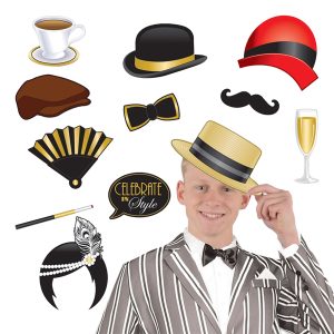 20-talet Foto Props - 12-pack