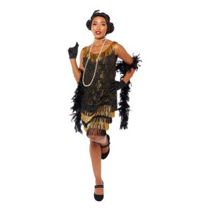 20-tals Gatsby Klänning Maskeraddräkt - Large