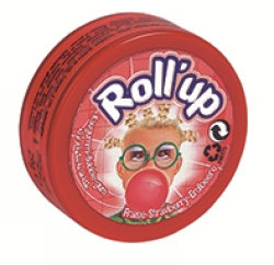 Roll-Up Tuggummi Jordgubb 29g