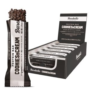 Barebells Protein Bar - Cookies & Cream 55g x 12st (hel låda)