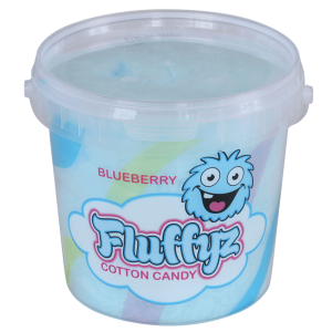 Fluffyz Sockervadd Blåbär 50g