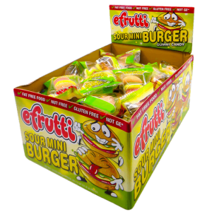 eFrutti Gummi Sour Mini Burgers 60st