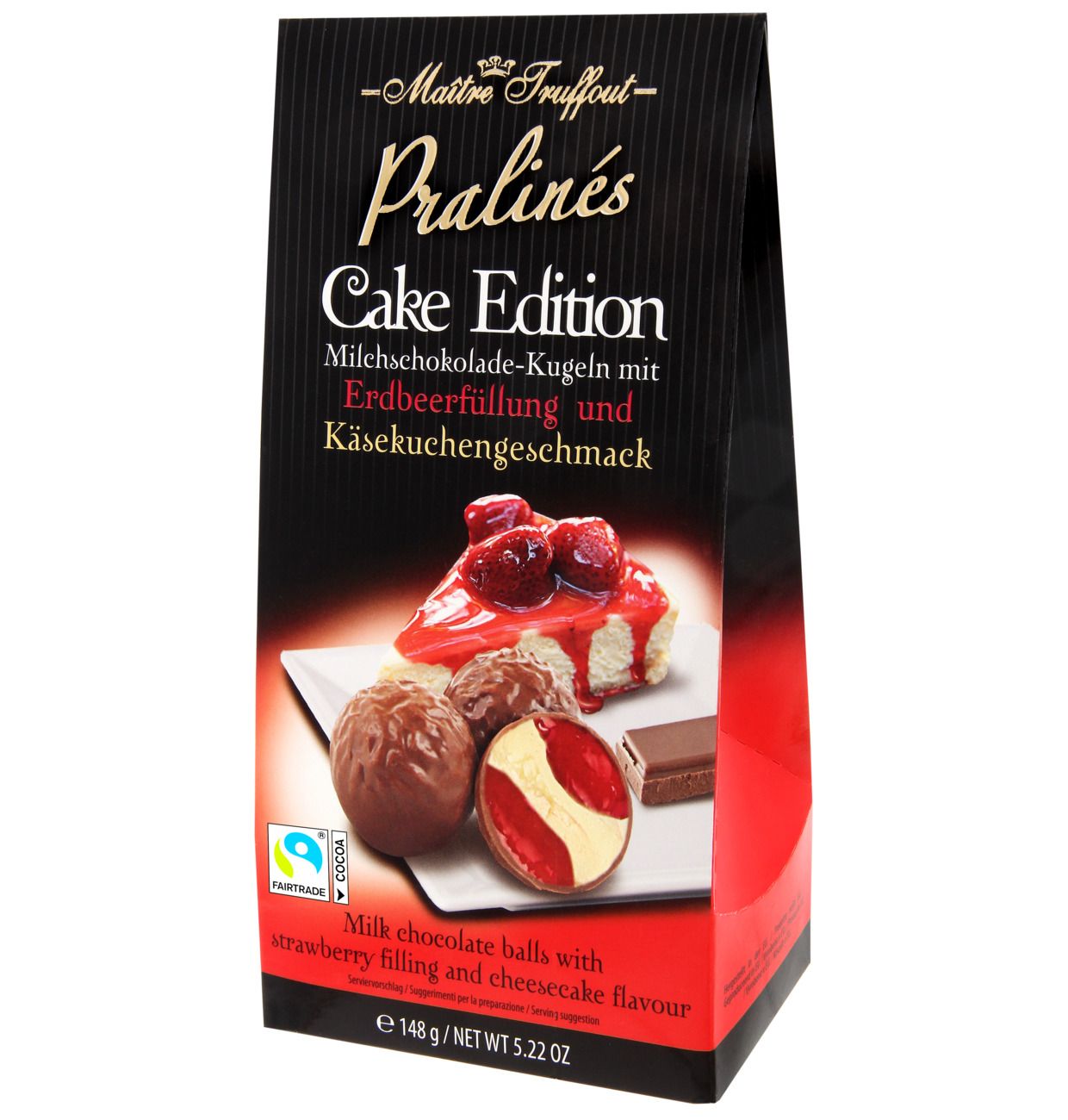 Pralines Cake Edition - Strawberry & Cheesecake 148g