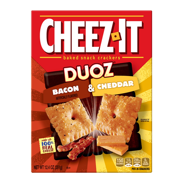 Cheez-It Duoz Bacon & Cheddar 351g