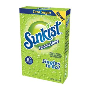 Sunkist Singles to Go 6-pack Zero - Lemon Lime 15g