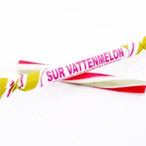 Franssons Polkagris Sur Vattenmelon 50g