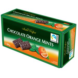 Maitre Truffout Chocolate Orange Mints 200g