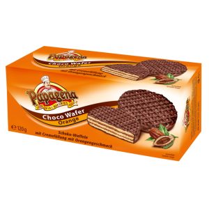 Papagena Choco Wafer Orange 120g