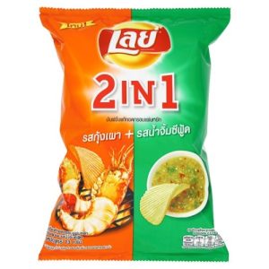 LAYS 2in1 Chips Kung Pao & Sea Sauce 73g
