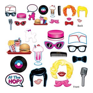 50&apos;s Starterpack Foto Props