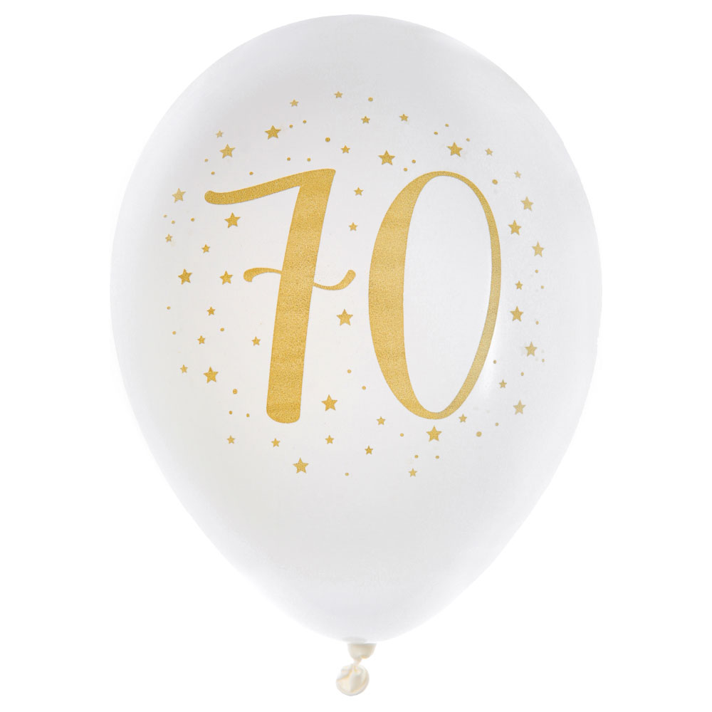70 Års Ballonger Stjärnor