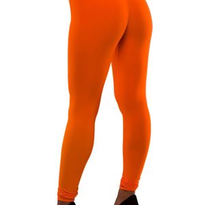 80-tals Leggings Neonorange