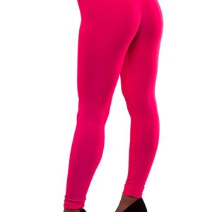 80-tals Leggings Neonrosa