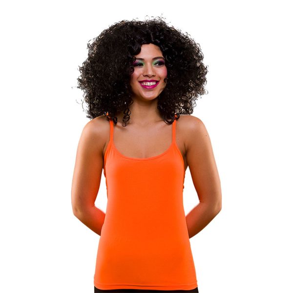 80-Tals Linne Neonorange - Medium/Large