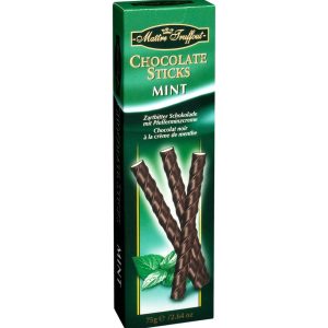 Maitre Truffout Chocolate Sticks Mint 75g