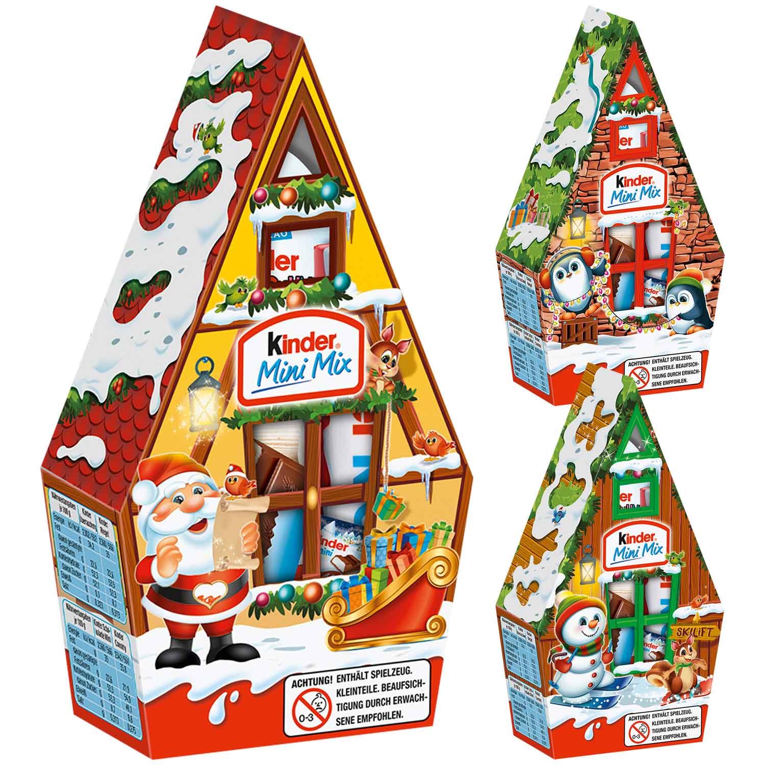 Kinder Mix House Christmas 76g(BF:2025-04-20)