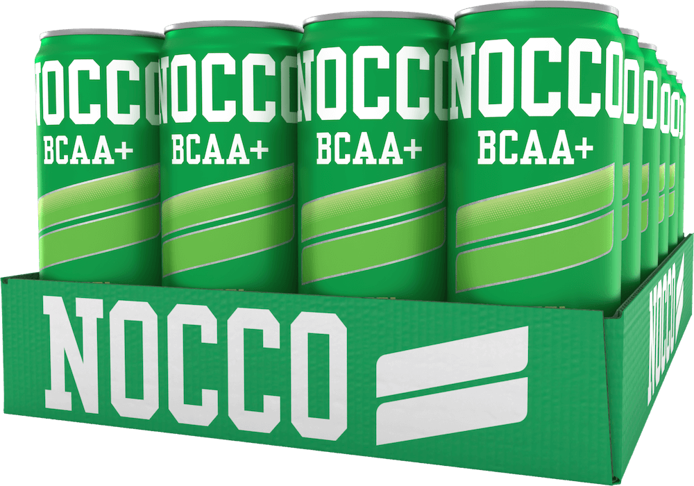 NOCCO Äpple Koffeinfri 33cl x 24st (helt flak)