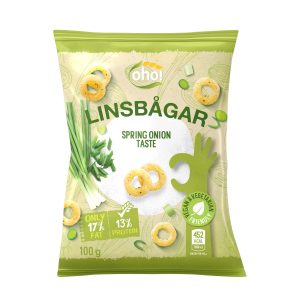 Oho! Linsringar Spring Onion 100g