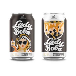 Lady Boba Bubble Tea Brown Sugar 315ml