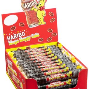 Haribo Mega Roulette Happy Cola 45g x 40st (hel låda)