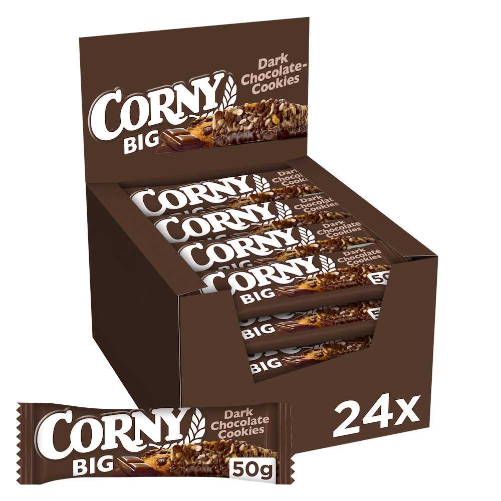 Corny Big Choklad 50g x 24st (hel låda)