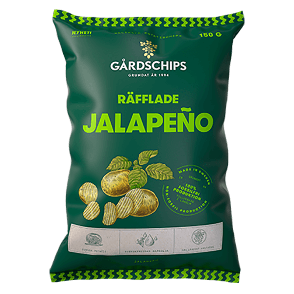 Gårdschips Jalapeno 40g (BF: 2025-03-09)