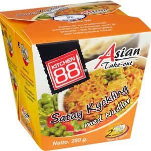 Kitchen 88 - Satay kyckling med nudlar 280g