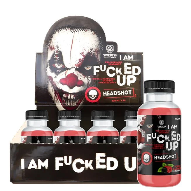 F-ucked Up PWO Shot - Forrest Raspberry 100ml (1st)