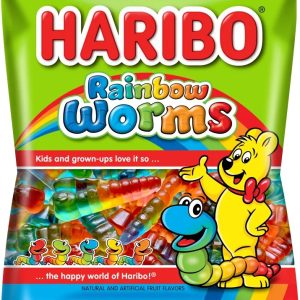 Haribo Rainbow Worms 142g