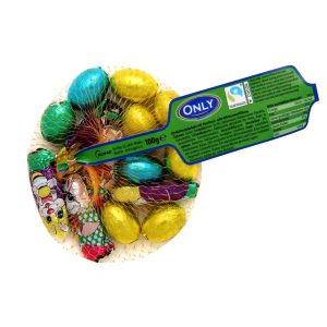 ONLY Milk Chocolate Eggs & Bunnies with Hazelnut & Milk Cream 84g