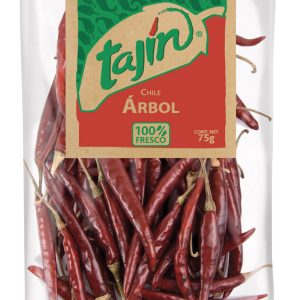 Tajin Torkad Chili - Arbol 75g(BF:2025-02-06)