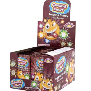 Crackle Candy - Cola 8g x 50st (hel låda)