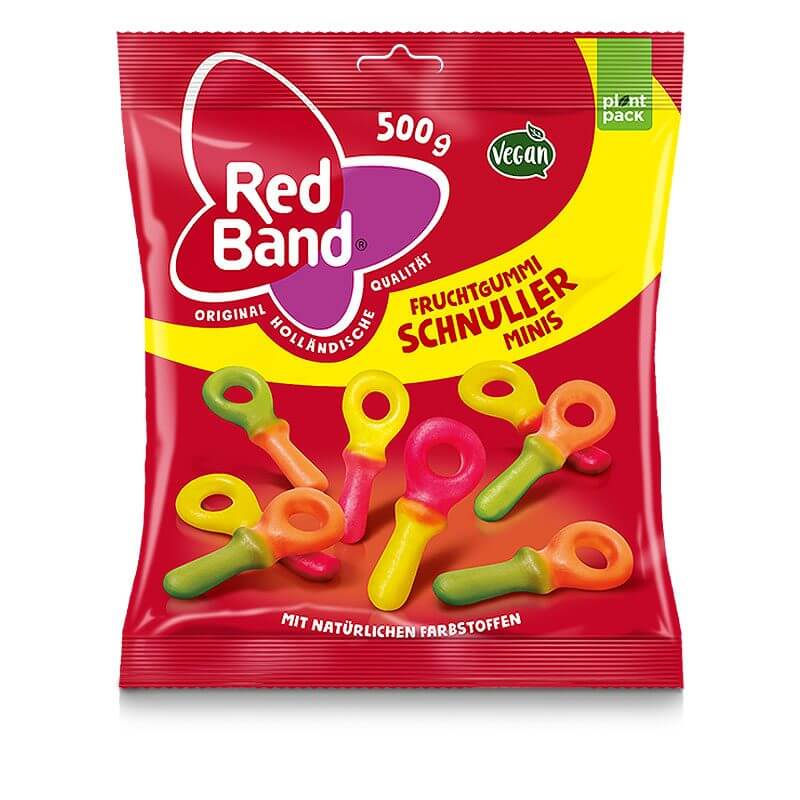 Red Band Fruchtgummi Schnuller 500g