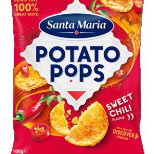 Santa Maria Potato Pops Sweet Chili 100g