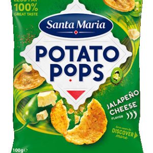Santa Maria Potato Pops Jalapeno Cheese 100g