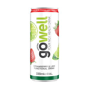 Gowell Strawberry & Lime 33cl