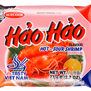 Hao Hao Instant Noodles Shrimp Hot & Sour 75g