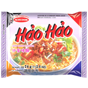 Hao Hao Instant Noodles Saté Onion Flavour 74g