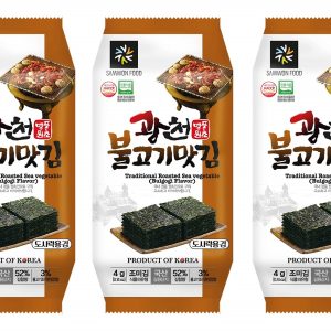 Gwangcheon Rostat Sjögräs Snacks Bulgogi 3-pack 12g