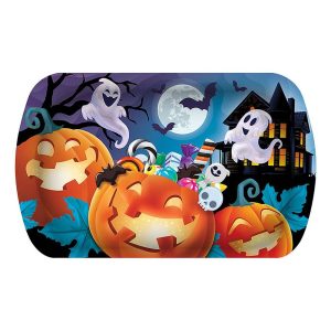 Serveringsbricka Pumpa Halloween