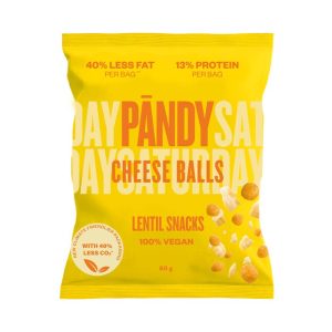 Pandy Lentil Snacks Cheese Balls 50g