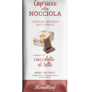 Capricci alla Nocciola - Mjuk Nougat med Hasselnötter & Ljus Choklad 20g