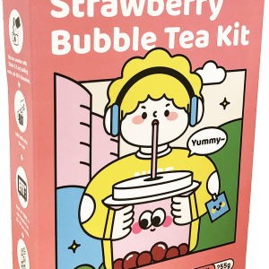 Tokimeki Bubble Tea Kit 3-pack - Strawberry 255g