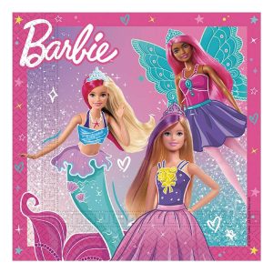 Servetter Barbie Fantasy 20-pack