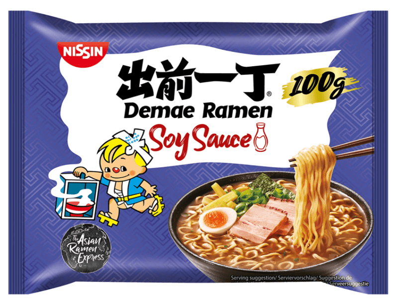 Nissin Demae Ramen Tokyo Soy Sauce 100g