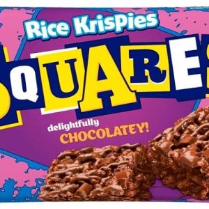 Kelloggs Rice Krispies Squares Delightfully Chocolatey 144g