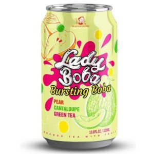Lady Boba Pear Cantaloupe Bubble Tea 320ml