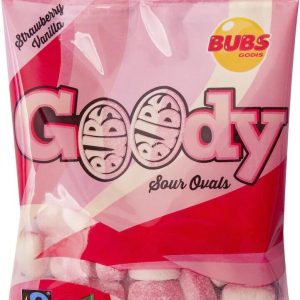 Bubs Goody Sour Strawberry Vanilla 90g